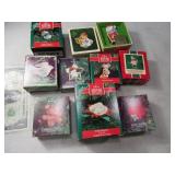 Lot (10) asst Hallmark Ornaments grpA