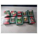 Lot (10) asst Hallmark Ornaments grpE