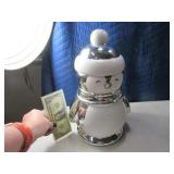 SLAKIN & CO Penguin Cookie Jar EXC