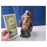 AVULE Signed 8" Santa Carved Figure #18/200 $$$