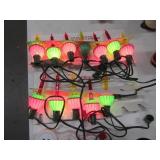 Bubble Type Lights~~11 working bulbs 80s Era