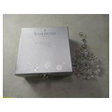 WATERFORD Crystal LtdEd Snowflake Wishes Ornament