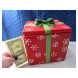 10" Present Looking Cookie Jar