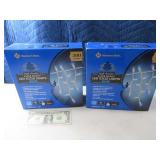 (2) New LED Icicle 300ct Lights MembersMark