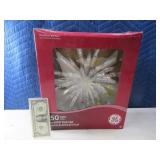 New Large 14" CrystalLook 50light Tree Topper