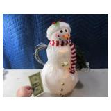 15" FiberOptic Snowman Decor