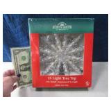 New KURT ADLER 15light Tree Toopper