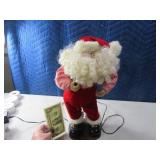 Animated 12" Dancing/Sing Santa Claus