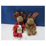 (2) 12" BOYDS BEARS Maurice~Murphy EXC