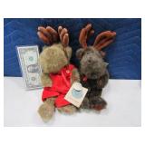 (2) 12" BOYDS BEARS Edwina~Murgatroyd EXC