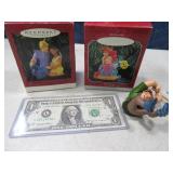 (3) Hallmark DISNEY Themed Ornaments