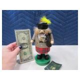 German 8" BagPipe Player Nutcracker EXC