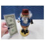 German 7" Blacksmith NutCracker Wood EXC