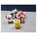 (5) 70s/80s SNOOPY~PEANUTS Ornaments