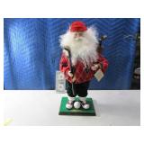 15" Golfing Santa Figure OldWorld Decor