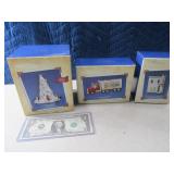 (3) Hallmark Collector