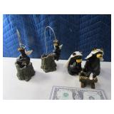 5pc BigSky BEARFOOTS Manger Scene NEAT
