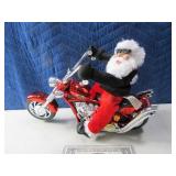 DanDee Santa On Motorcycle MotionSinging 13" NICK