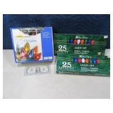 (3) Boxes New Classic Style C9type Lights