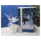 Holiday 15" IceSculptureLook Light Up Angel Clear