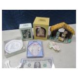 (6) PRECIOUS MOMENTS Christmas Decor Collectibles