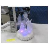 Holiday IceLook 15" Sculpture Nativity LightUp