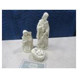3pc Nativity 12"ish Figures