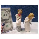 (2) WILLOW TREE Angel Figure Collectibles