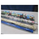 (8) New Rolls asst Wrapping Paper