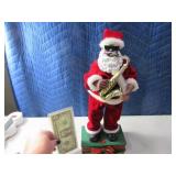 Black Santa Saxophone Singing/Dancing Toy
