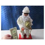 Violin Playing Singing Santa 15"