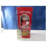 Animated Musical MR/MRS CLAUS Santa 18" Figure