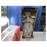24" Aniimated Christmas Angel Figurine Nice
