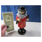 8" German Incense Burner Wooden Figurine