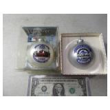 (2) Colorado Rockies Ornaments