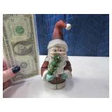 Signed 1995 NAGEL 5" Santa Figurine