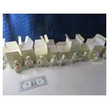 (9) Mint LENOX Snowman Boxed Ornaments $$