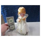 10" Angel 60s era Tree Topper EXC