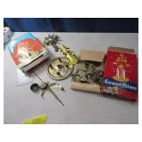 (2) 60s era Christmas Carousel Chimes Spinners