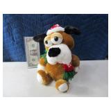 Singing/Motion 12" Dog PushButton Plush