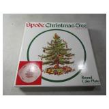 SPODE Christmas Cake Plate 1of2