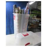 STERLITE Poly Paper Holder w/ Random Wrapping Papr