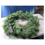 FRONTGATE 24" BatteryOperated Wreath NICE