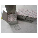 (18) BLEIKRISTALL German Crystal Napkin Holders