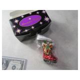 RADKO 2.5" Glass BOOT Ornament boxed