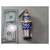 RADKO Ornament Glass 4" Itty Bitty Cracker Nutcrkr