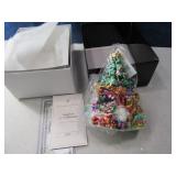 RADKO Trim A Tree Glass Ornament Paperwork/Box