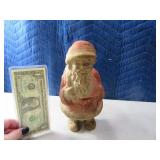 Antique 9" Santa Cardboard? CandyCane Holder?Rare?