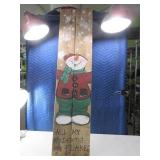 12"x48" ALL MY FRIENDS ARE FLAKES Wood Decor
