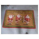 Mega 48x30 Welcome XtraThick Door Mat SANTA
